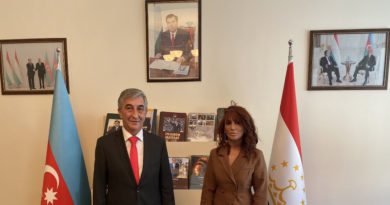 Nüşabə Məmmədova Tacikstan səfiri Rustam SOLI ilə görüştü Nüşabə Məmmədova Tacikstan səfiri Rustam SOLI ilə görüştü