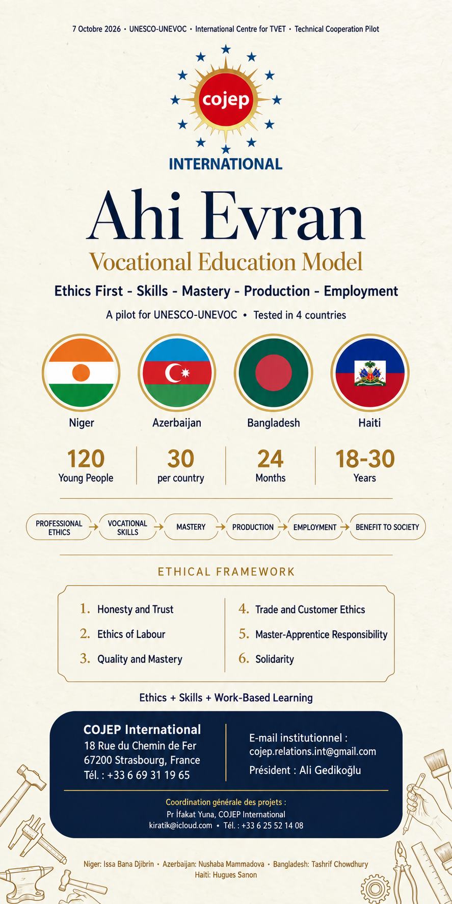 COJEP International prépare un programme pilote européen de 36 mois consacré à l’enseignement du turc comme langue familiale et langue d’héritage dans cinq pays.
